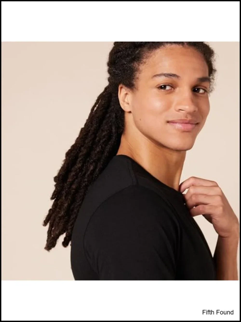 Men's Slim Fit Crewneck Undershirts 6-Pack Cotton Spandex